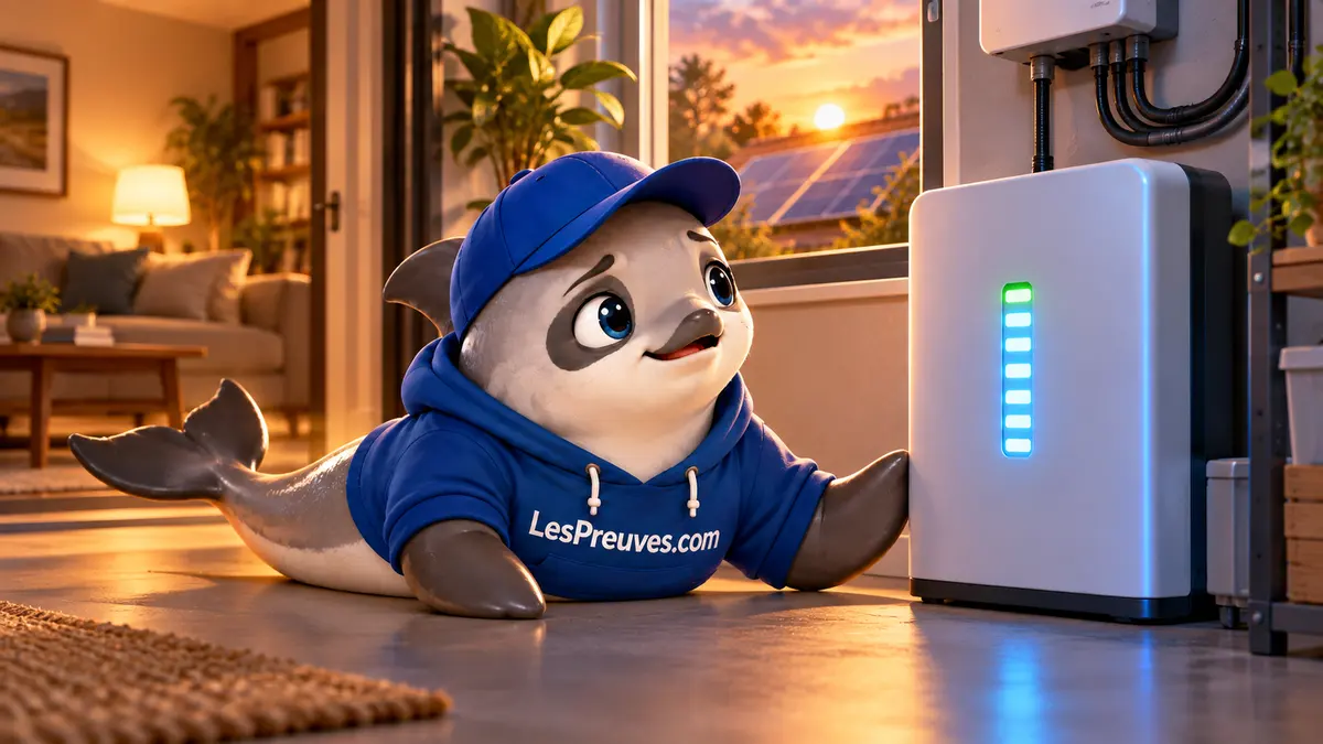 La vaquita observe une batterie domestique près d’une fenêtre au coucher du soleil.